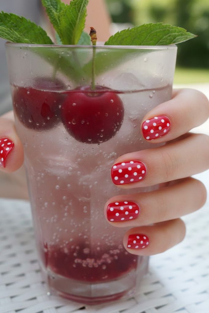 10 Red And White Acrylic Nails Designs 2026