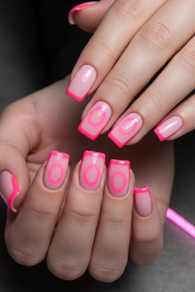 10 Short Acrylic Nails Designs Pink 2026