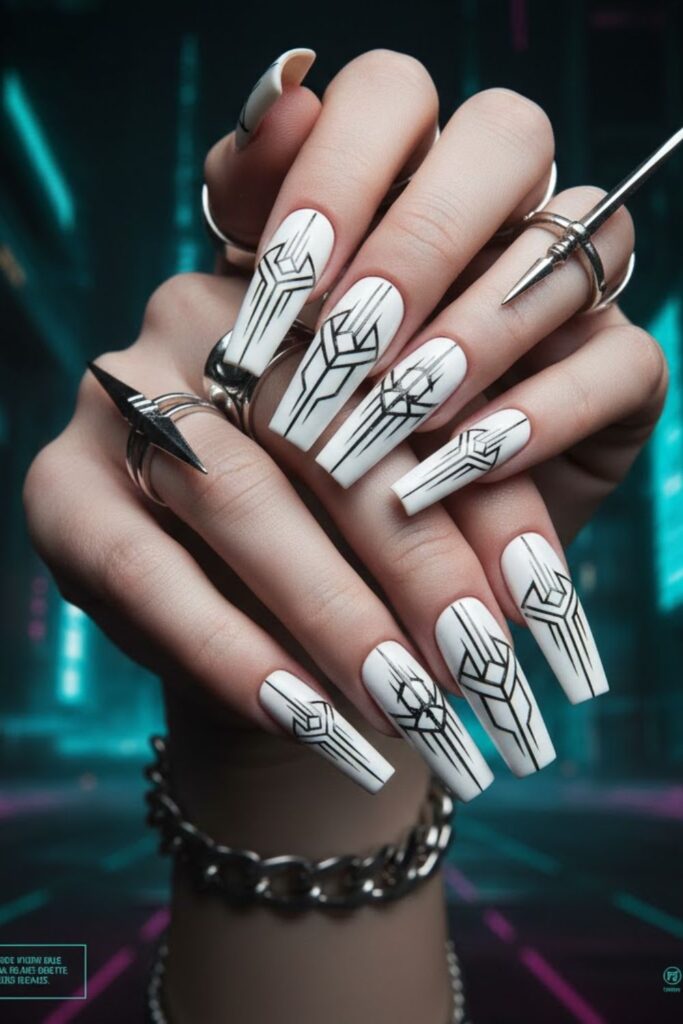 10 Long Acrylic Nails Designs 2026